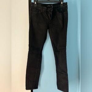 Black, Lucky Brand jeans, size 4 with a 29” inseam.